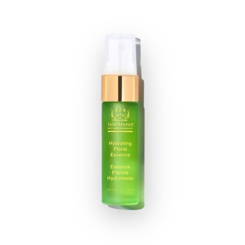 Tata Harper ⚘ Hydrating Floral Essence Mist ⚘ Luxe TSA Travel ⚘ Glass Bottle